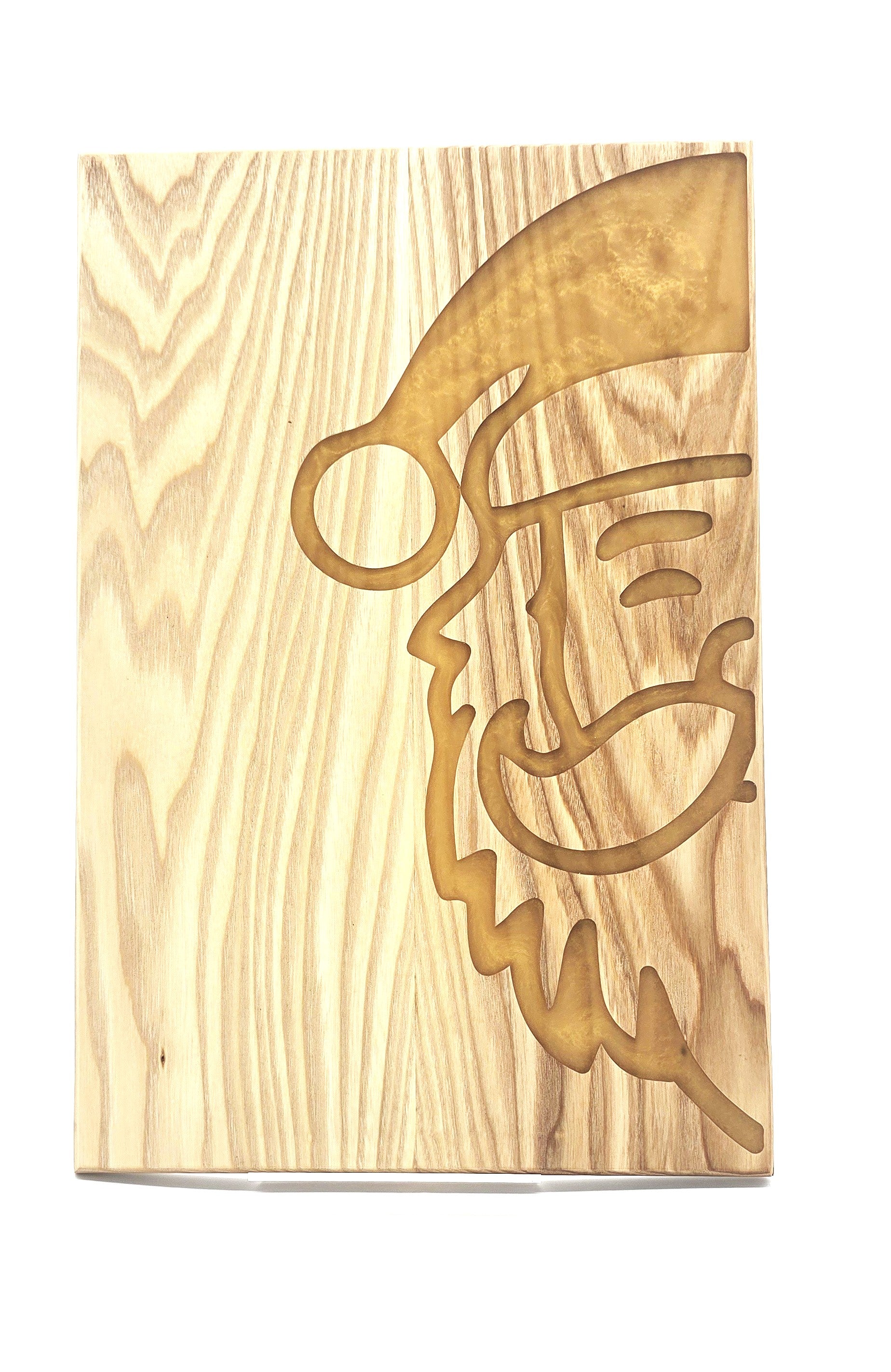 Ash Santa Serving Board (Gold)
