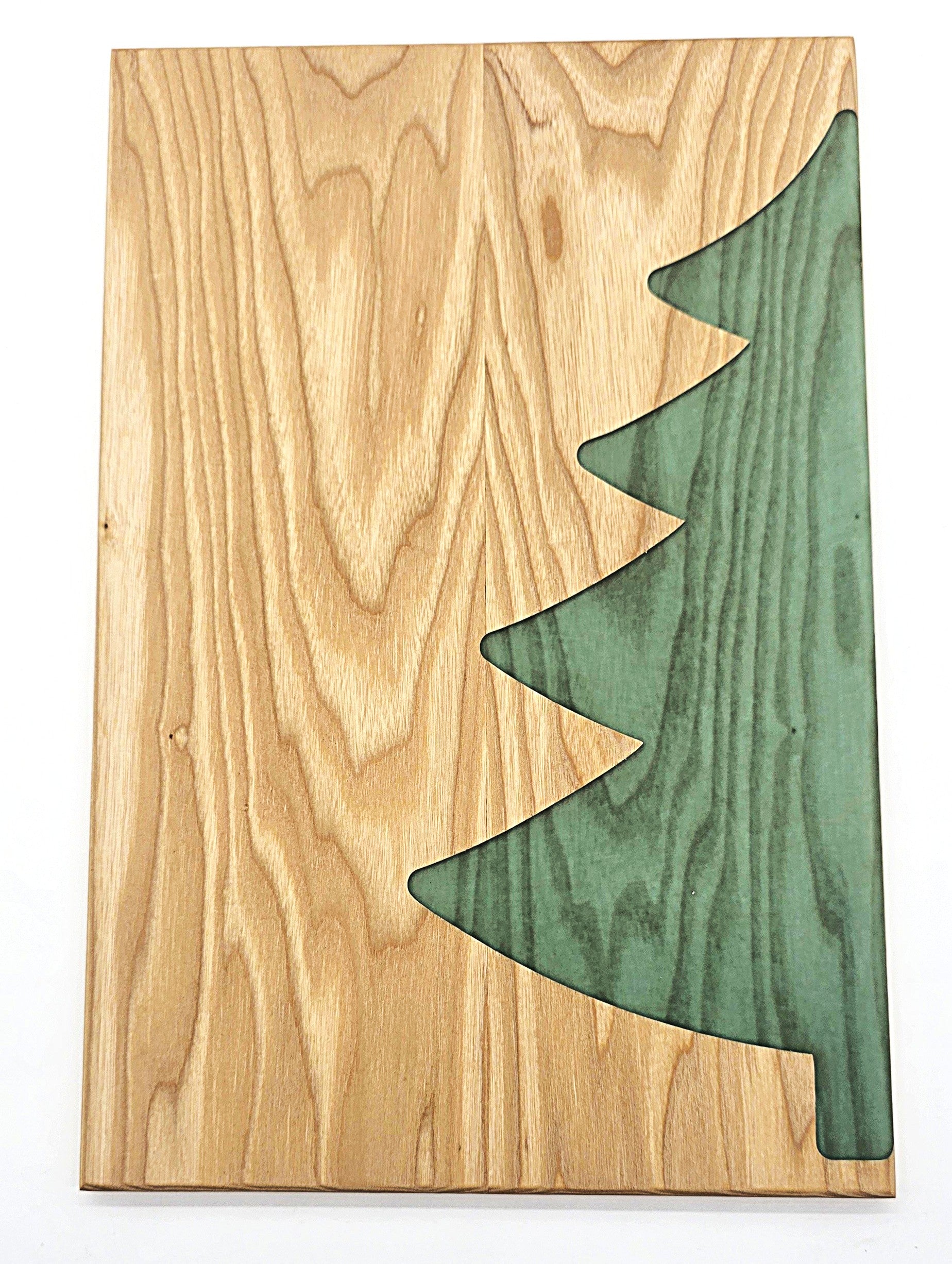 Ash Christmas Tree Serving Board (Duo)