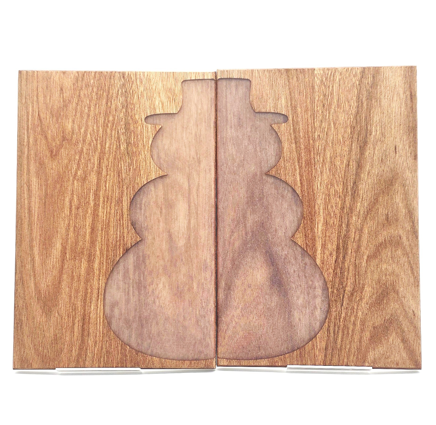 Meranti Snowman Serving Board (Duo)
