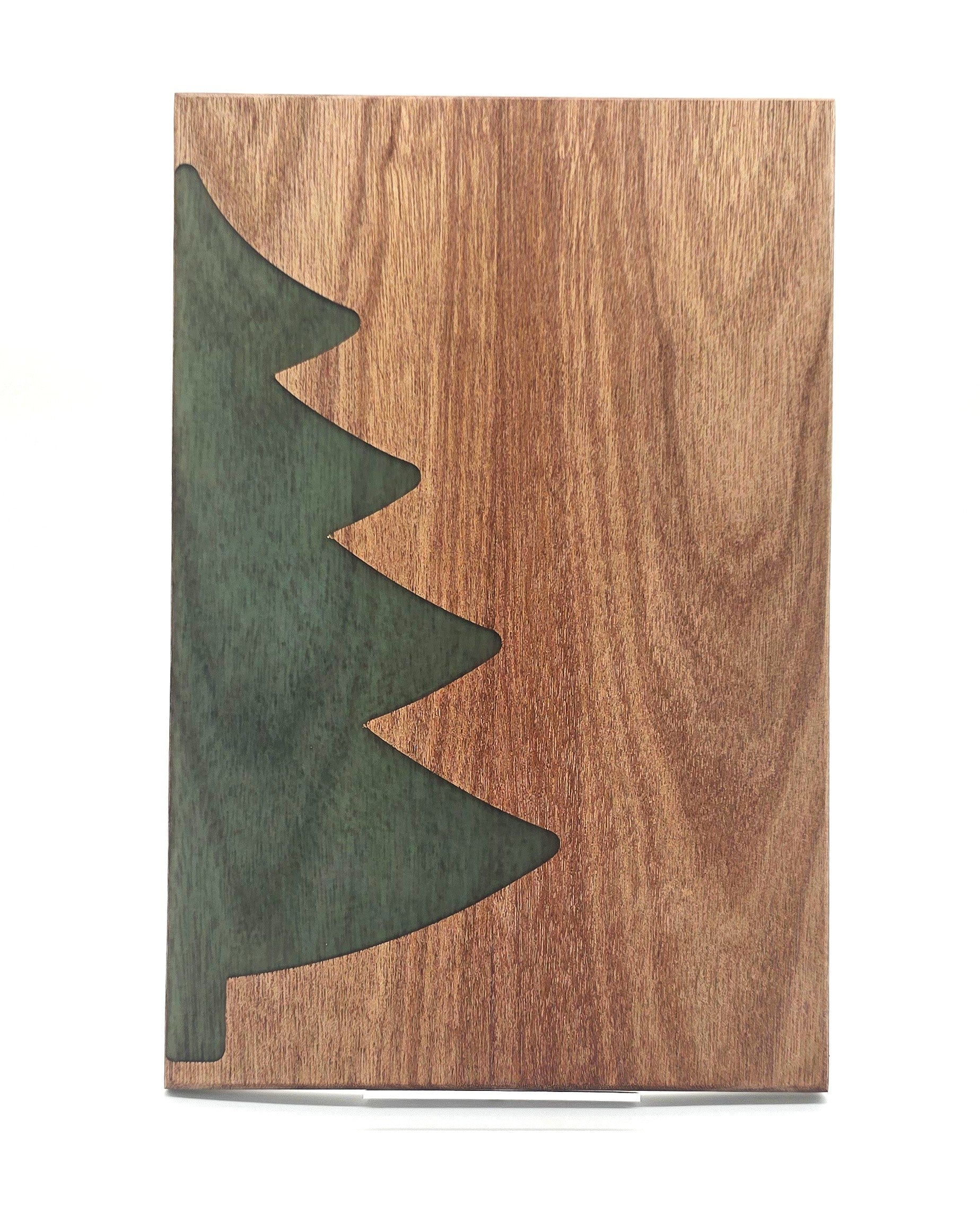 Meranti Christmas Tree Serving Board