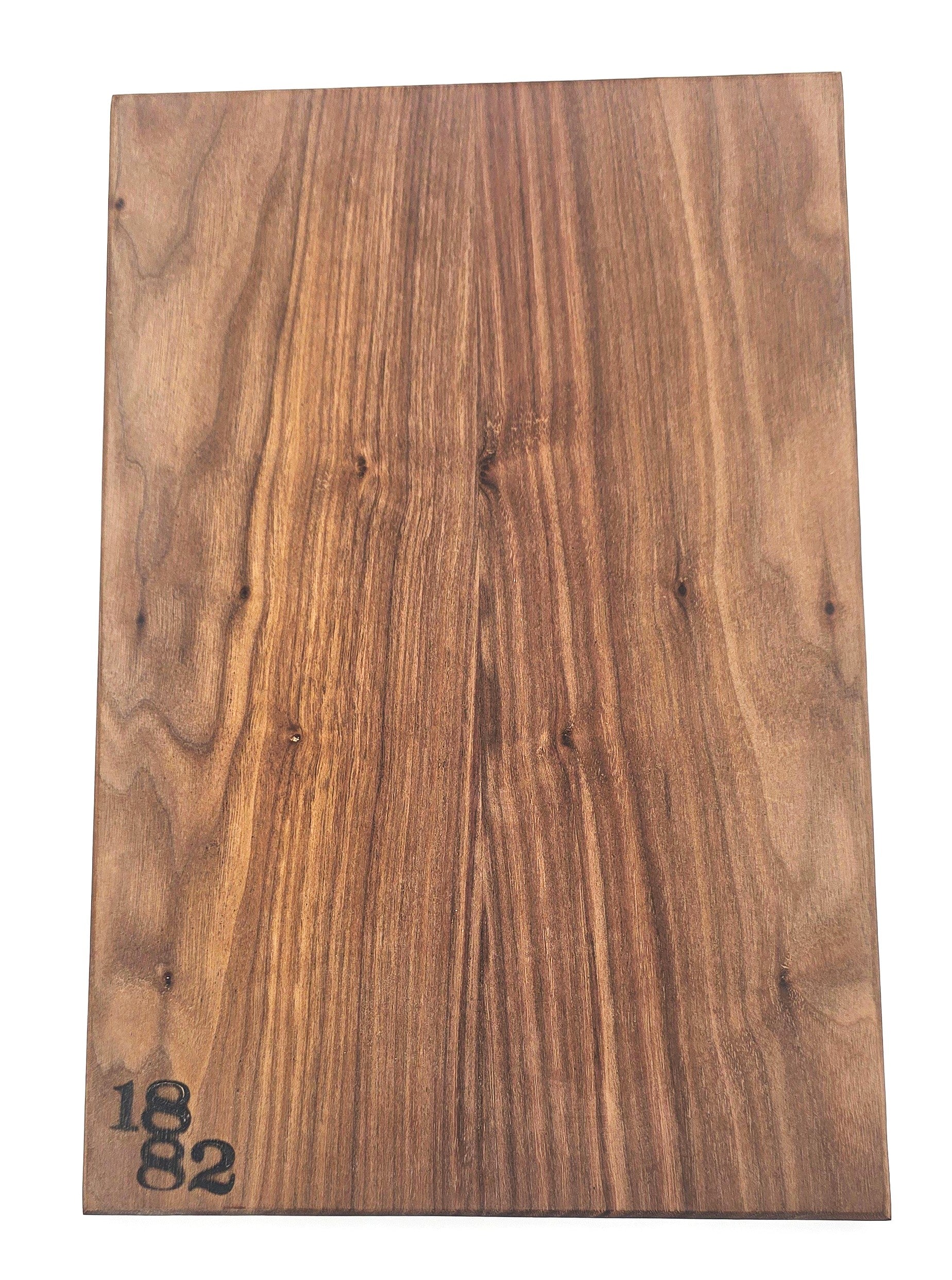 Walnut Santa Serving Board (Gold)