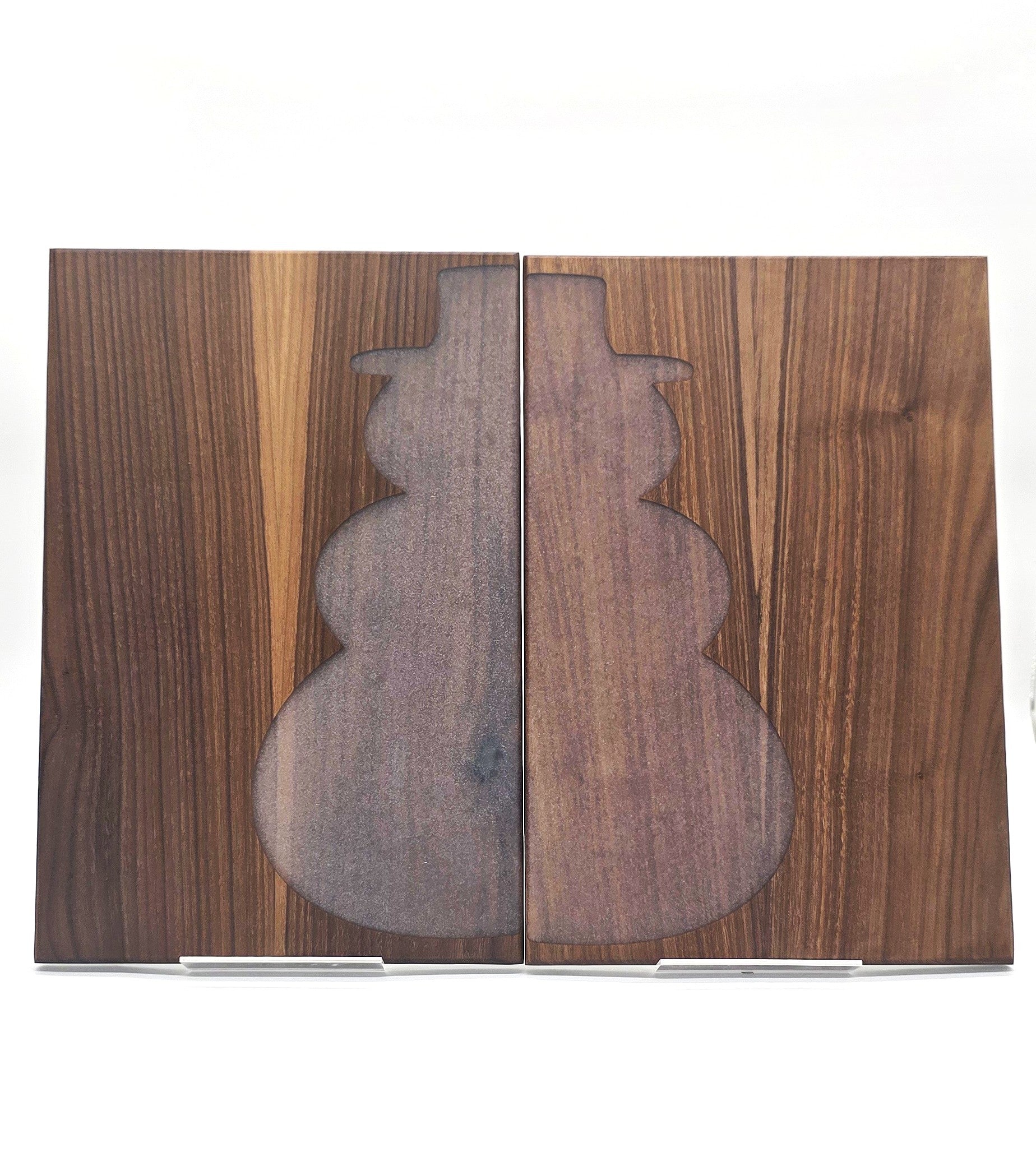 Walnut Snowman Serving Board (Duo)